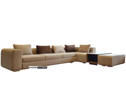 Ảnh của Sofa chữ L cao cấp bọc vải