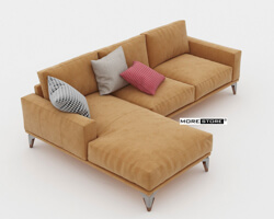 Ảnh của Sofa nỉ chữ L cao cấp hiện đại