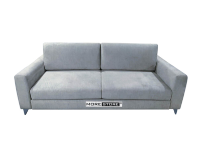 Ảnh của Ghế sofa văng bọc nỉ xám phong cách hiện đại
